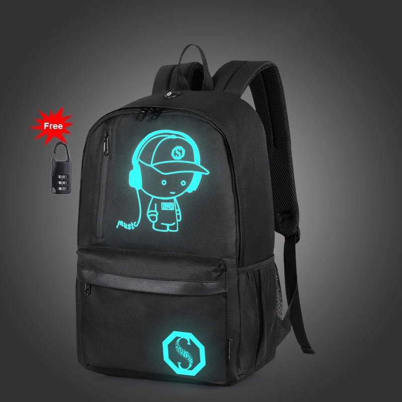 Kids Anime Cartoon Luminous School Backpack for Elementary Teen Boys Girls School Bags Anti-theft Children Bookbag Lightweight 
Kids Anime Cartoon Luminous School Backpack for Elementary Teen Boys Girls School Bags Anti-theft Children Bookbag Lightweight