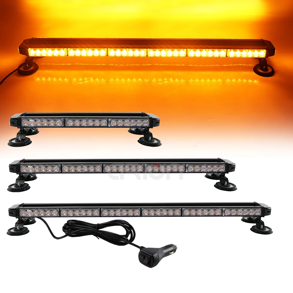 36cm to 127cm 162W 54 LED Police Fireman Car Truck Flashing Light Beacon LED Strobe Warning Emergency Signal Lights Amber Lamp
36cm to 127cm 162W 54 LED Police Fireman Car Truck Flashing Light Beacon LED Strobe Warning Emergency Signal Lights Amber Lamp