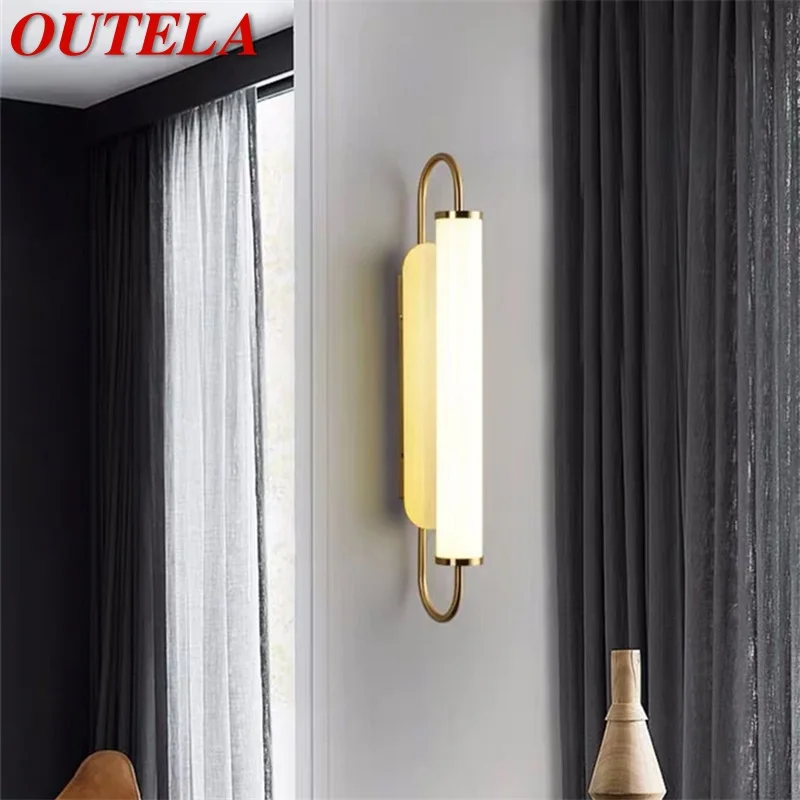 OUTELA Nordic Wall Light Sconces LED Lamp Modern Creative Design Gold Fixtures Decorative for Home Corridor
OUTELA Nordic Wall Light Sconces LED Lamp Modern Creative Design Gold Fixtures Decorative for Home Corridor