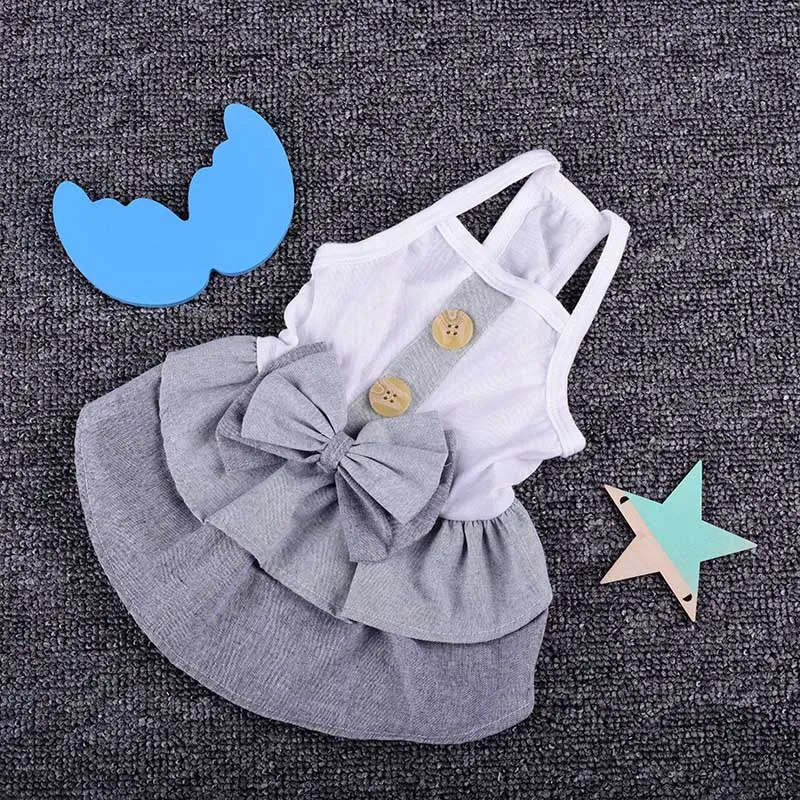 Cooling Summer Pet Buckle Dresses Dog Costumes Puppy Wedding Apparel Dress For Spring Large Small Dogs Coats Pet Clothing
Cooling Summer Pet Buckle Dresses Dog Costumes Puppy Wedding Apparel Dress For Spring Large Small Dogs Coats Pet Clothing
