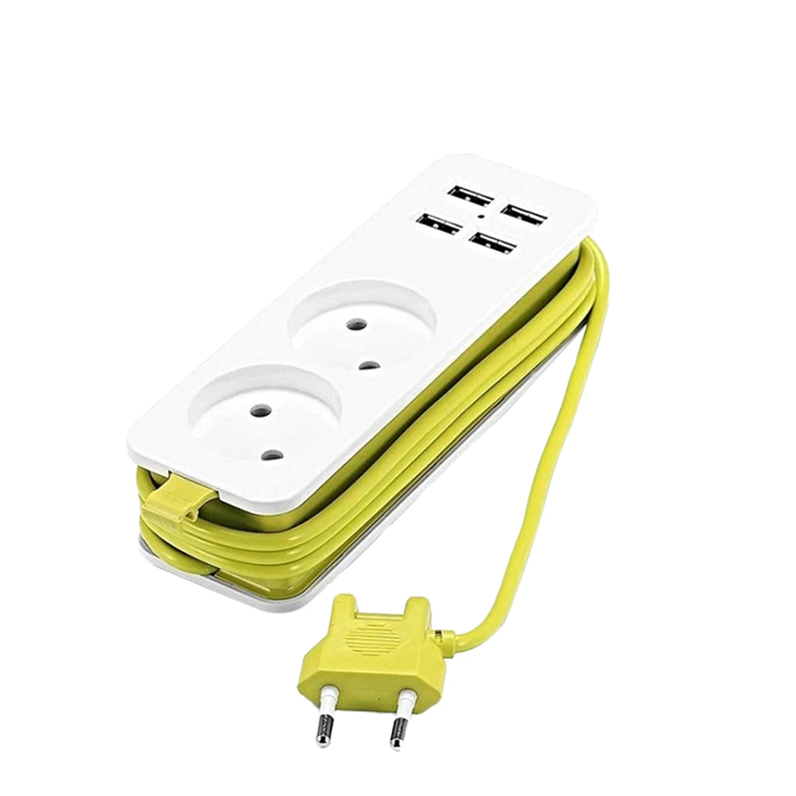 4 Ports Multifunction USB Charger Quick Charging Power Strip Extension Socket Home Electronics EU Charger
4 Ports Multifunction USB Charger Quick Charging Power Strip Extension Socket Home Electronics EU Charger