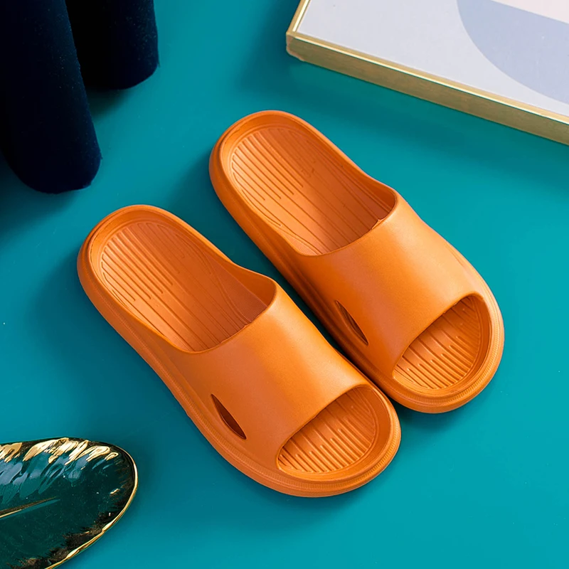 New Thicker Comfortable Slippers For Men And Women Home BathroomBath CoupleThick Bottom Sandals And Summer Wear
New Thicker Comfortable Slippers For Men And Women Home BathroomBath CoupleThick Bottom Sandals And Summer Wear