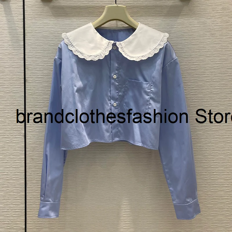 White Fashion Cotton Blouse Women High Quality Embroidery Peter Pan Collar Long Sleeve Sweet Casual Shirt Lady 2021 New Autumn
White Fashion Cotton Blouse Women High Quality Embroidery Peter Pan Collar Long Sleeve Sweet Casual Shirt Lady 2021 New Autumn