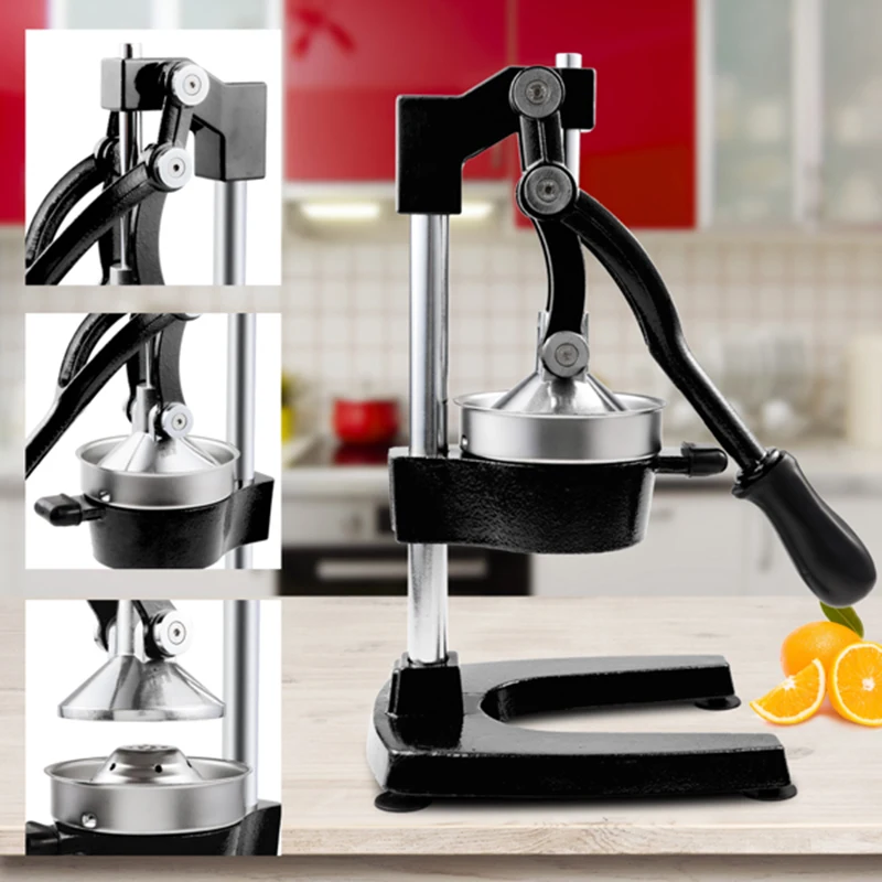 Manual Juice Squeezer Stainless Steel Hand Pressure Juicer Pomegranate Orange Lemon Sugar Juice Fresh Juice Fruit Juicer
Manual Juice Squeezer Stainless Steel Hand Pressure Juicer Pomegranate Orange Lemon Sugar Juice Fresh Juice Fruit Juicer