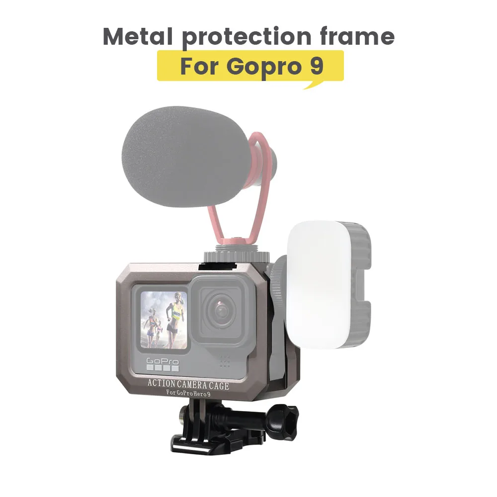 Защитный алюминиевый чехол-рамка для GoPro Hero10 9 8, защитный чехол для Go Pro 9 10, черные аксессуары для экшн-камеры
Защитный алюминиевый чехол-рамка для GoPro Hero10 9 8, защитный чехол для Go Pro 9 10, черные аксессуары для экшн-камеры