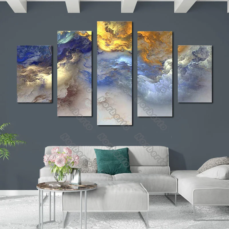 Nordic Style Canvas Painting Wall Poster Abstract Art Painting Different Colors Thick Clouds for Home Rooms Wall Decoration
Nordic Style Canvas Painting Wall Poster Abstract Art Painting Different Colors Thick Clouds for Home Rooms Wall Decoration