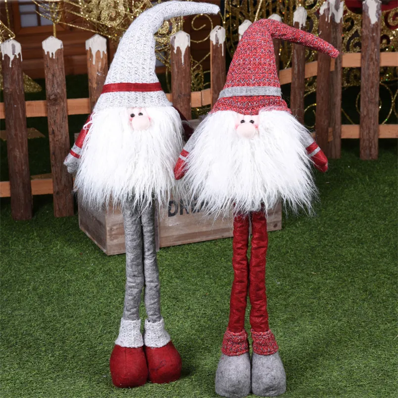 Retractable Christmas Dolls Beard Santa Claus Figurines Christmas Decoration for Home Enfeite De Natal Happy New Year Gifts 
Retractable Christmas Dolls Beard Santa Claus Figurines Christmas Decoration for Home Enfeite De Natal Happy New Year Gifts