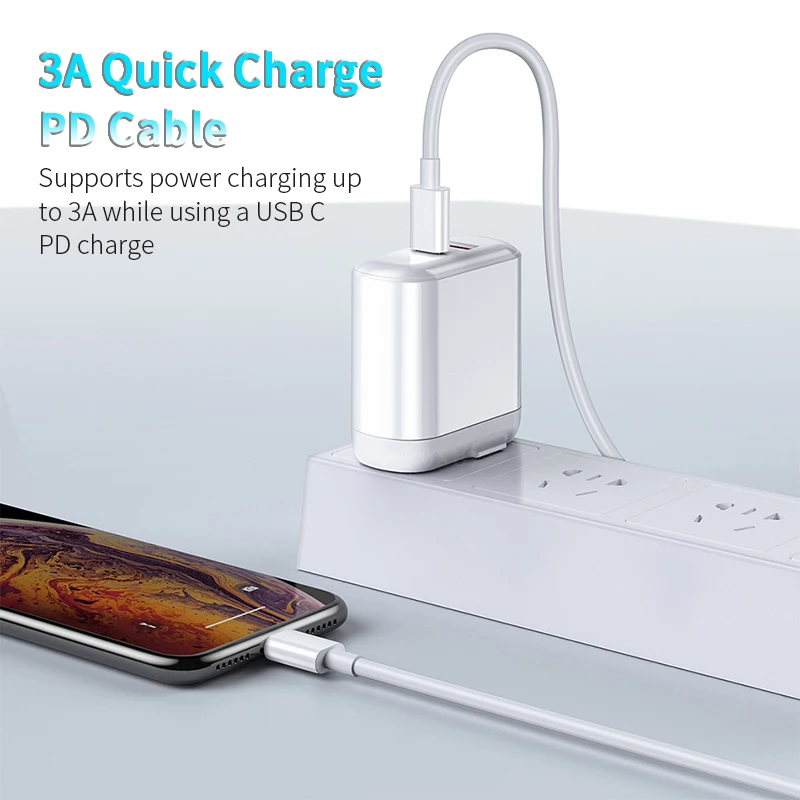 USB Type C to USB C Cable For Samsung S9 Xiaomi PD 60W Fast Charging Quick Charge 4.0 USB-C Cable for Macbook Pro Sync Data Cord
USB Type C to USB C Cable For Samsung S9 Xiaomi PD 60W Fast Charging Quick Charge 4.0 USB-C Cable for Macbook Pro Sync Data Cord