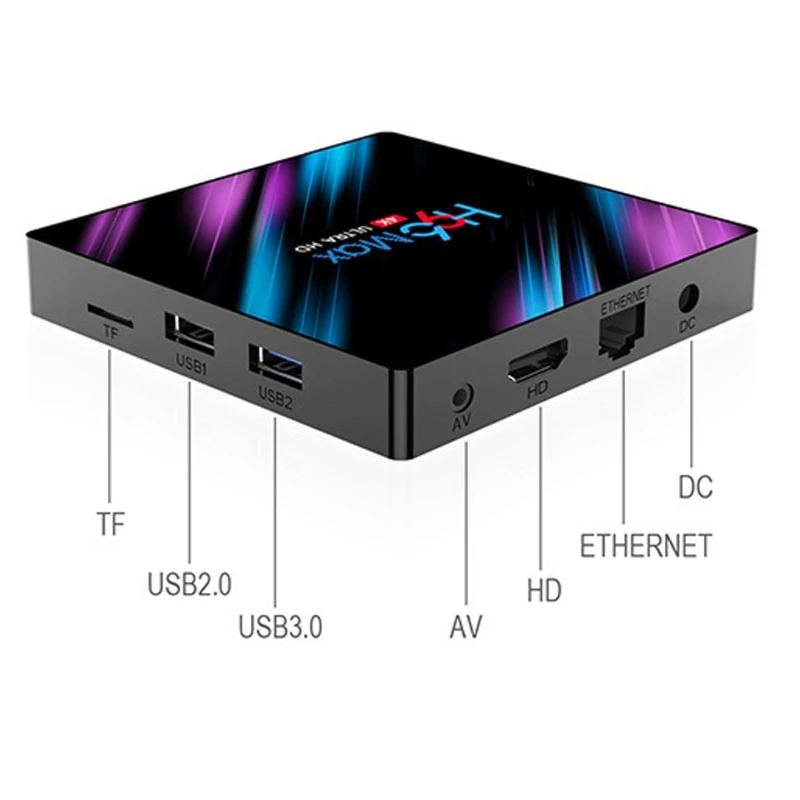 H96 MAX RK3318 And roid 10.0 Smart TV Box 2.4G&5G Dual Wifi BT4.0 Media Player Voice Remote
H96 MAX RK3318 And roid 10.0 Smart TV Box 2.4G&5G Dual Wifi BT4.0 Media Player Voice Remote
