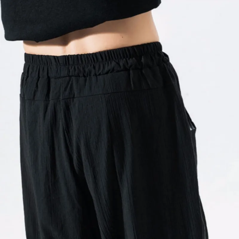 FAVOCENT 2019 Men Chinese Style Cotton Linen Harem Pants Mens Summer Fashion Calf-length Male Oversize Loose
FAVOCENT 2019 Men Chinese Style Cotton Linen Harem Pants Mens Summer Fashion Calf-length Male Oversize Loose