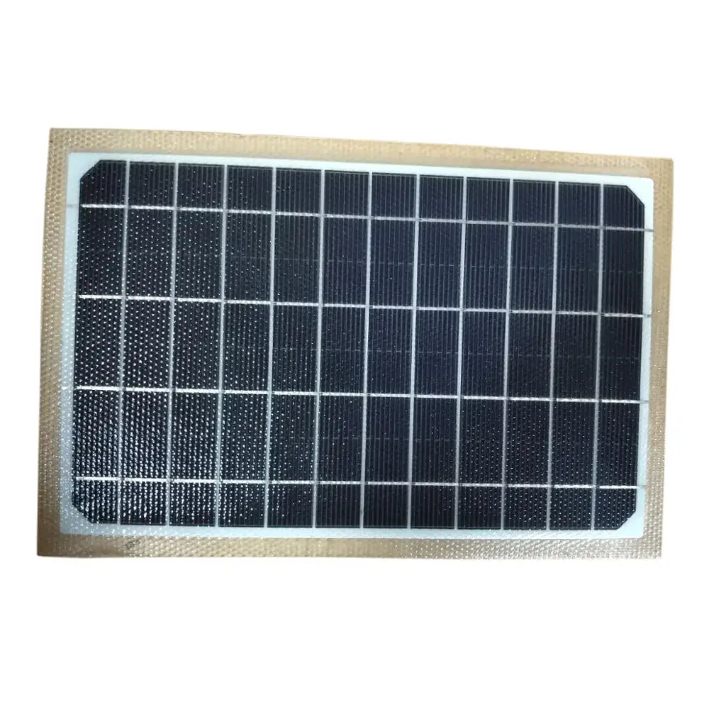 DIY использовать новый ETFE 7W/6V 1A 22% эффективность моно солнечная батарея Высокое