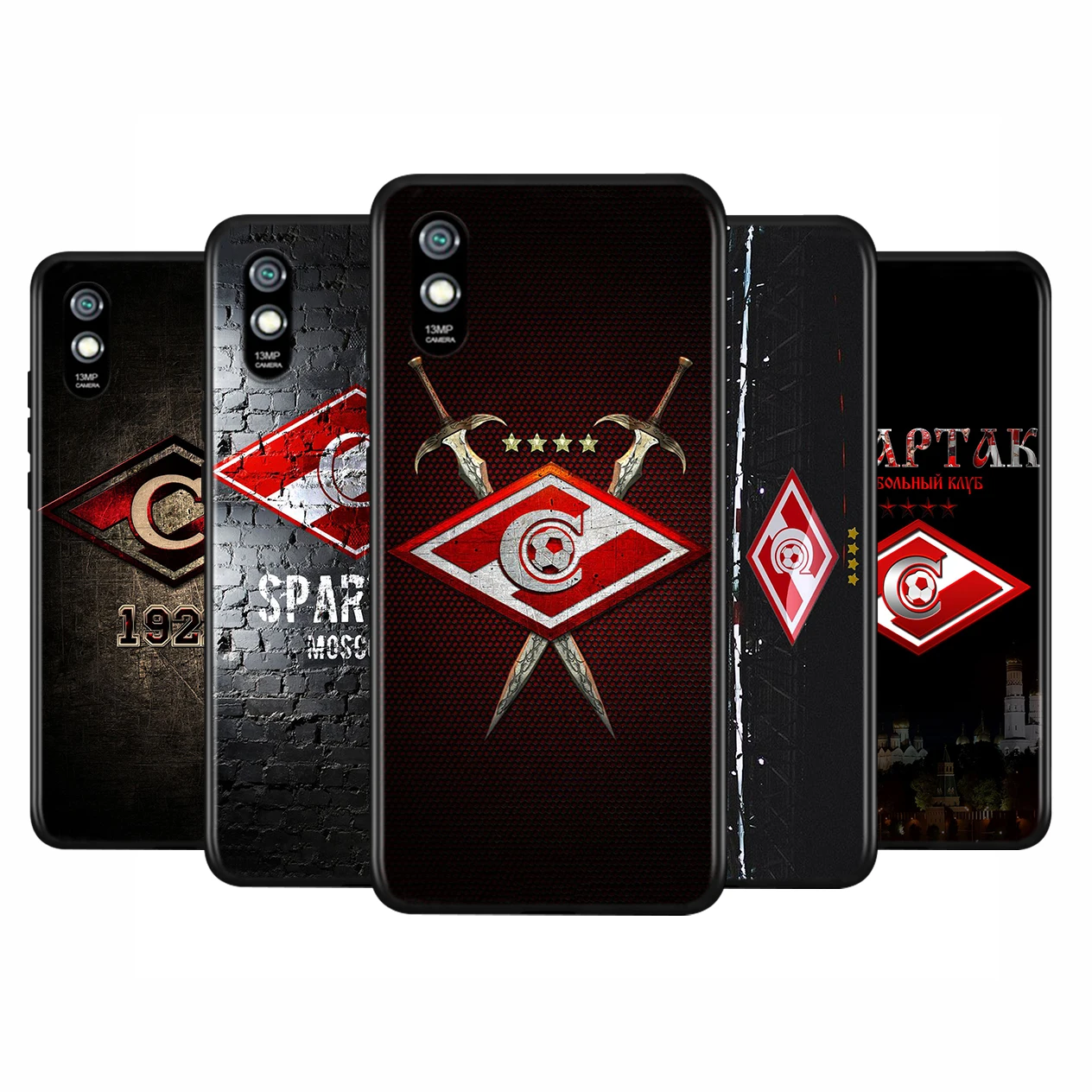 

Football Spartak Moscow For Xiaomi Redmi 10X 9 9T 9C 8 7 6 Pro 9AT 9A 8A 7A 6A S2 GO 5 5A 4X Plus Phone Case Shell