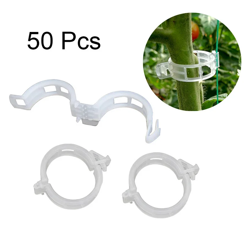 50pcs Plastic Plant Clips Reusable Protection Grafting Fixing Tool Plant Support Connect Gardening Supplies For Vegetable Tomato
50pcs Plastic Plant Clips Reusable Protection Grafting Fixing Tool Plant Support Connect Gardening Supplies For Vegetable Tomato