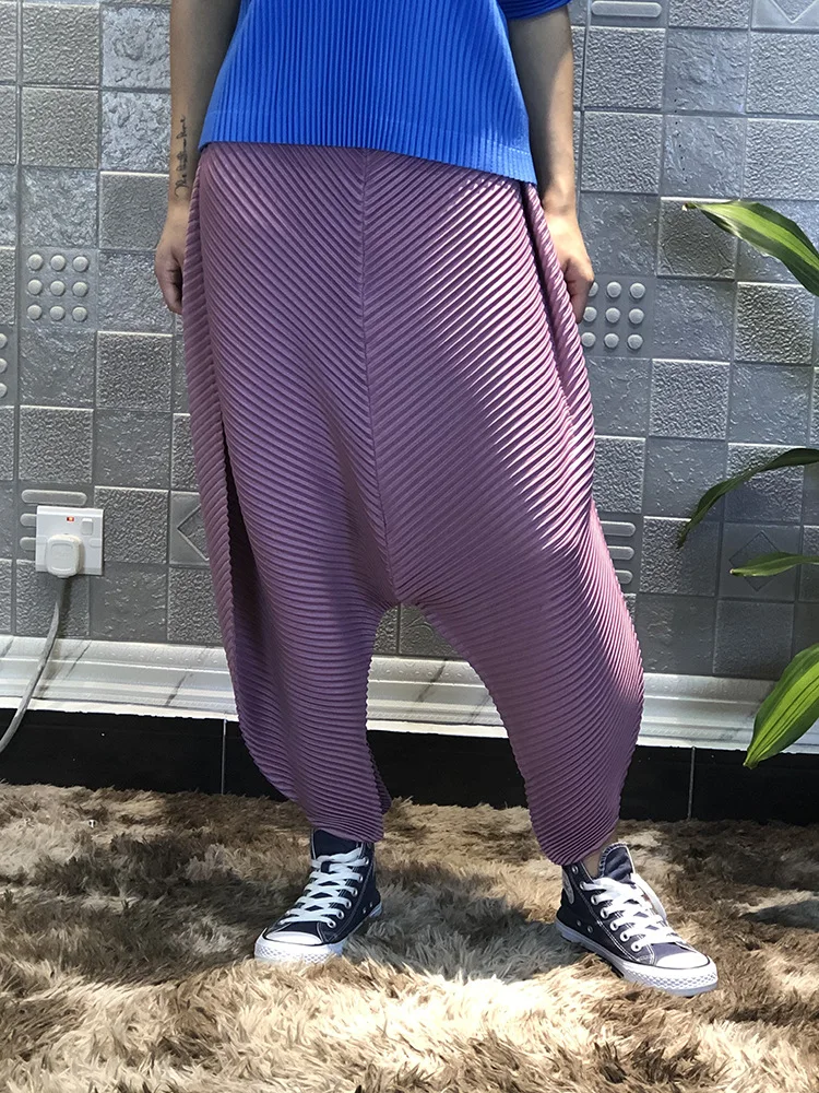 Striped Twill Pants One Size Haren Casual Pants Women's Capris Loose Summer
Striped Twill Pants One Size Haren Casual Pants Women's Capris Loose Summer