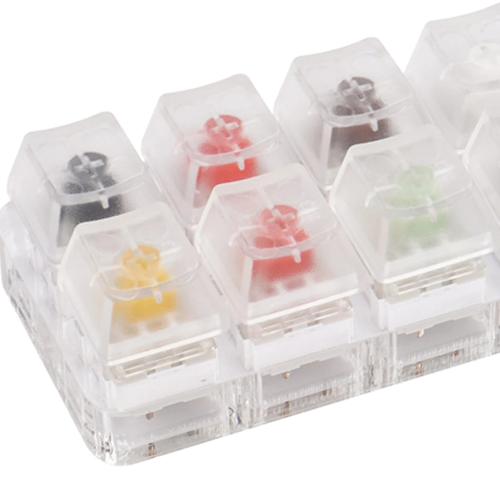 Acrylic Keyboard Tester 10 Keys Keycap Sampler for Kailh BOX Switch Replace Mechanical Keyboard Switch Tester Kit
Acrylic Keyboard Tester 10 Keys Keycap Sampler for Kailh BOX Switch Replace Mechanical Keyboard Switch Tester Kit