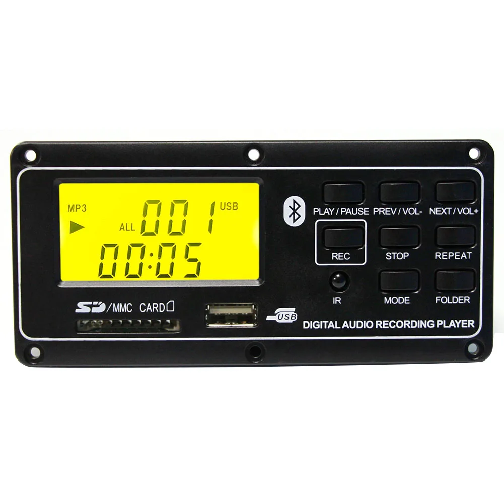 MP3 плеер FM аксессуары Led Bluetooth плата дистанционного управления USB Aux модуль карты
