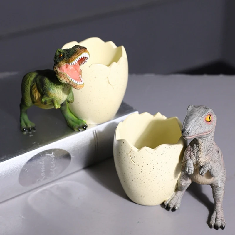 Creative Cartoon Dinosaur Pen Container Storage Box Desktop Lovely Decoration Resin Crafts
Creative Cartoon Dinosaur Pen Container Storage Box Desktop Lovely Decoration Resin Crafts
