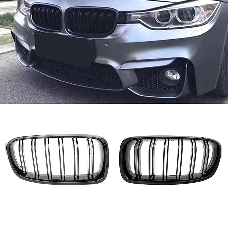 Gloss Black Car Front Kidney Grille Grill for-BMW 3 Series F30 F31 F35 2012-2018
Gloss Black Car Front Kidney Grille Grill for-BMW 3 Series F30 F31 F35 2012-2018