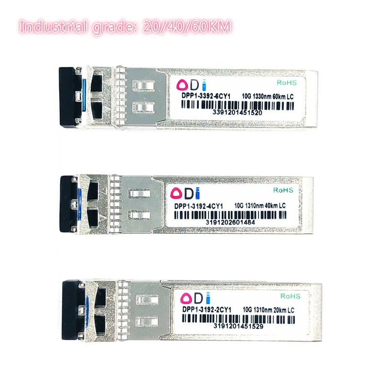SFP 10G LC 20/40/60km двойной волоконный совместимый промышленный класс 1310nm sfp + 20/40/60 SFP + трансивер промышленного класса-40-85 градусов Цельсия
SFP 10G LC 20/40/60km двойной волоконный совместимый промышленный класс 1310nm sfp + 20/40/60 SFP + трансивер промышленного класса-40-85 градусов Цельсия