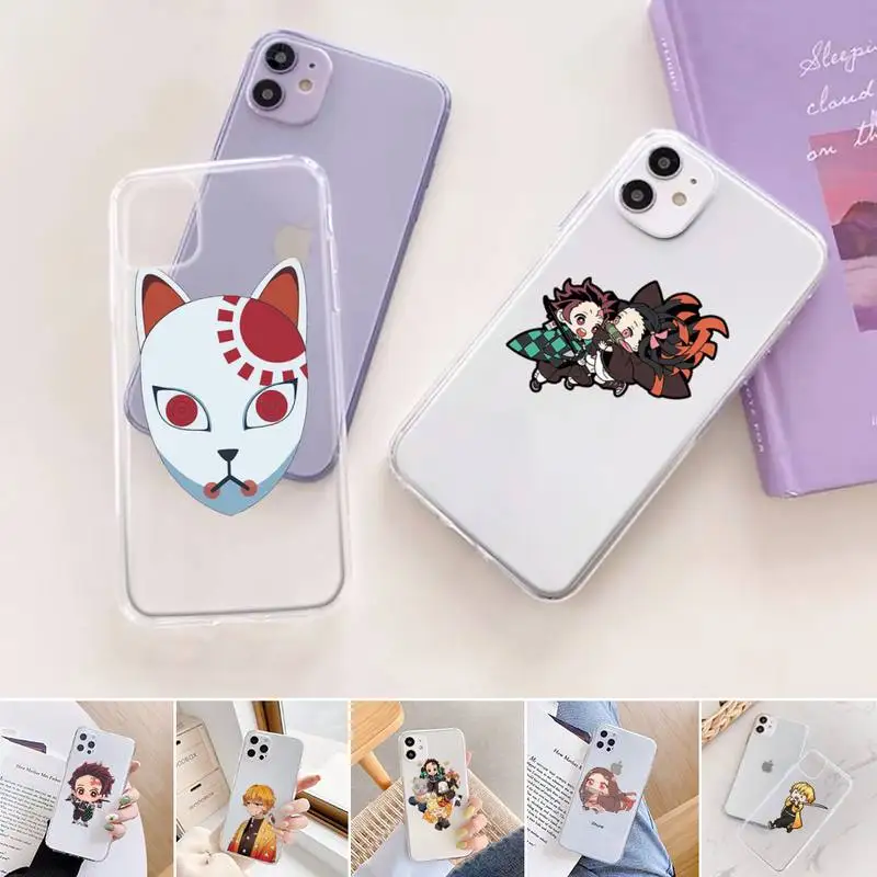 Demon Slayer Kimetsu No Yaiba Phone Case For iphone 12 11 mini x xs xr pro max 8 7 6s 6 5 5s 5c se plus Transparent soft
Demon Slayer Kimetsu No Yaiba Phone Case For iphone 12 11 mini x xs xr pro max 8 7 6s 6 5 5s 5c se plus Transparent soft