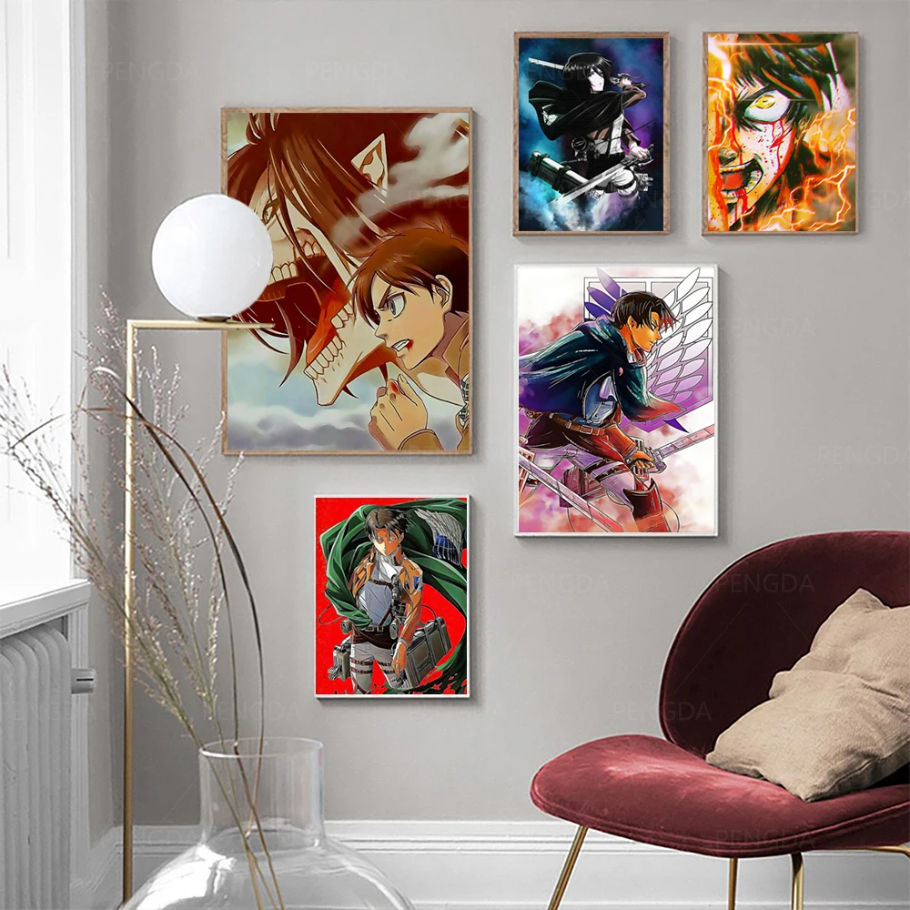 Canvas Prints Poster Attack on Titan Anime Japan Man Home Decoration Painting Wall Art Picture Modular Living Room No Framework
Canvas Prints Poster Attack on Titan Anime Japan Man Home Decoration Painting Wall Art Picture Modular Living Room No Framework