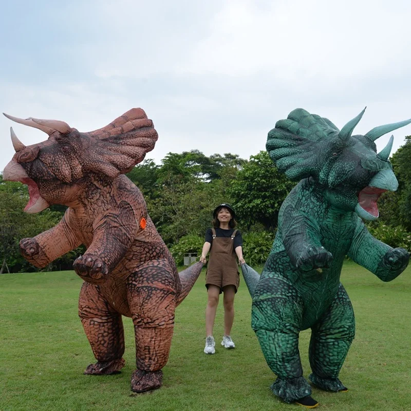 Dinosaur Costume Spinosaurus Pterodactyl Triceratops Adult Mascot Cosplay Halloween Man Boy Universal Costume
Dinosaur Costume Spinosaurus Pterodactyl Triceratops Adult Mascot Cosplay Halloween Man Boy Universal Costume