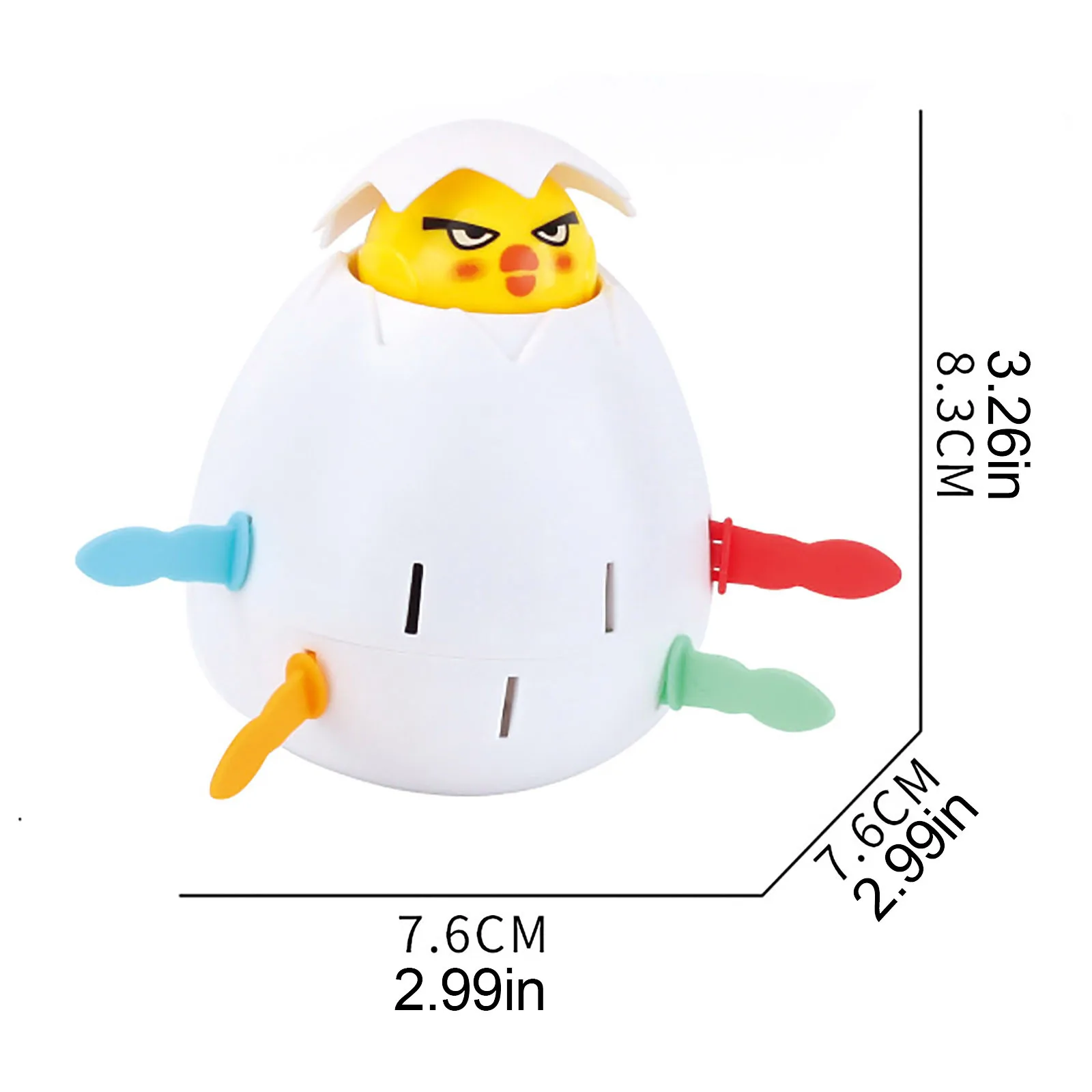 Funny Party Game Tricky Egg Bouncing Creative Tricky Spoof Of Eggs Interactive Children's Toy Mischief Party Game
Funny Party Game Tricky Egg Bouncing Creative Tricky Spoof Of Eggs Interactive Children's Toy Mischief Party Game