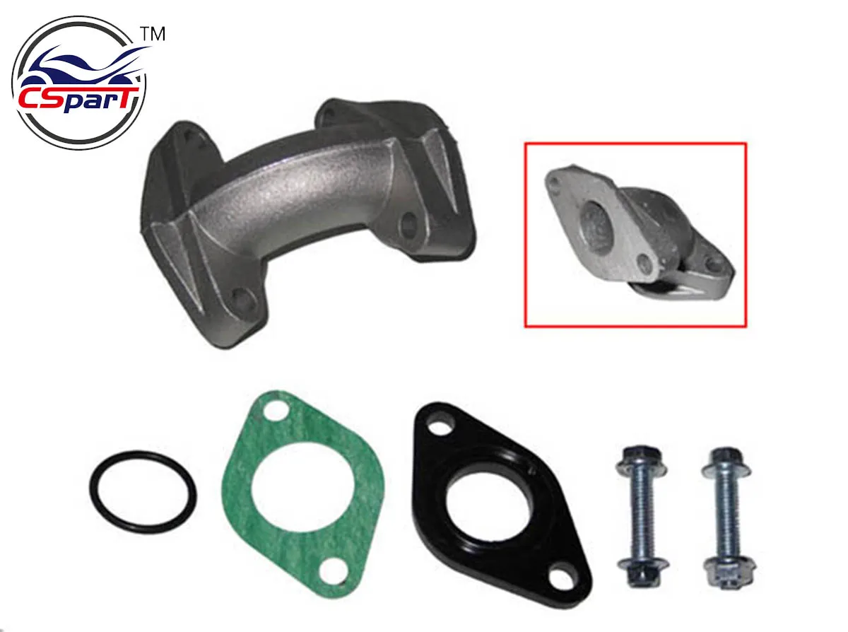 Впускная деталь 22 мм с прокладкой 50CC 70CC 90CC 110CC ATV Quad Taotao Kaya Apollo Lifan Sunl детали для