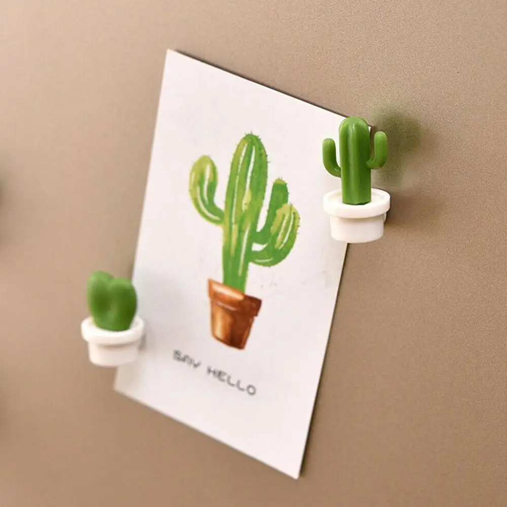 6 creative cute green plant cactus fridge magnets magnetic suction buckle stickers fixed message magnet decoration F9U8
6 creative cute green plant cactus fridge magnets magnetic suction buckle stickers fixed message magnet decoration F9U8