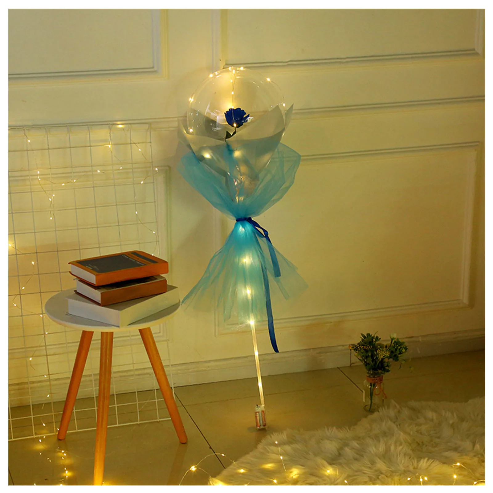 LED Luminous Balloon Rose Bouquet Transparent Ball Ball Rose Valentines Day Gift Birthday Party Wedding Decoration Gift Balloons
LED Luminous Balloon Rose Bouquet Transparent Ball Ball Rose Valentines Day Gift Birthday Party Wedding Decoration Gift Balloons