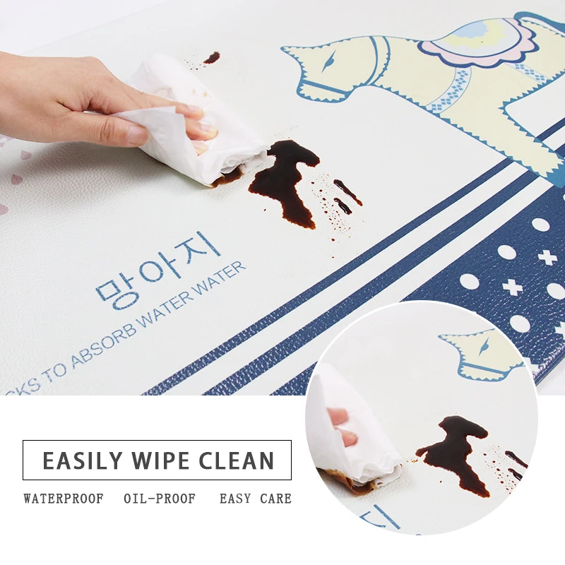 Anti-skid Oil-proof Kitchen Mat Nordic Household PVC Carpet Waterproof Can-be Wiped Pad
Anti-skid Oil-proof Kitchen Mat Nordic Household PVC Carpet Waterproof Can-be Wiped Pad