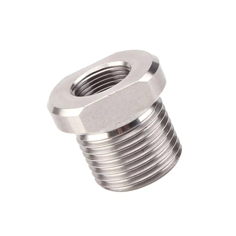 1/2-28 to 3/4-16 Stainless Steel External Threaded Oil Filter Adapter Silver Automobiles Parts Oil Filter Adapter
1/2-28 to 3/4-16 Stainless Steel External Threaded Oil Filter Adapter Silver Automobiles Parts Oil Filter Adapter