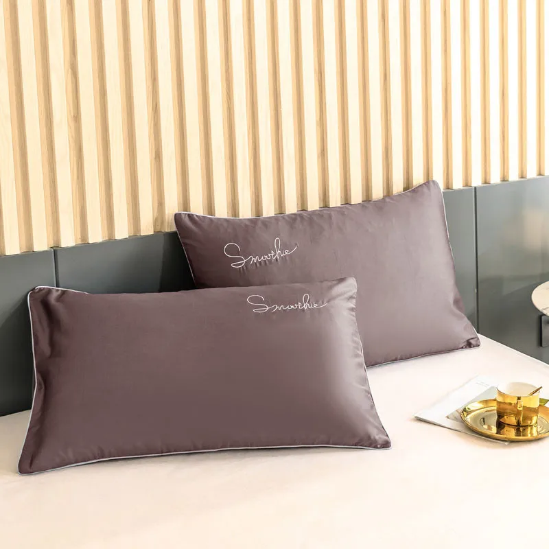 Luxury 100% Cotton Pillowcase Soft Decorative Pillow Case Pillow Covers Embroidered Letter Pillowcases Multi-color Optional
Luxury 100% Cotton Pillowcase Soft Decorative Pillow Case Pillow Covers Embroidered Letter Pillowcases Multi-color Optional