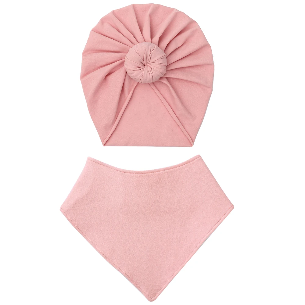 2Pcs/Set Solid Cotton Baby Turban Hats & Bibs Snap Adjustable Feeding Burp Clothes Scarf Sweet Donuts Caps Fashion Headwraps
2Pcs/Set Solid Cotton Baby Turban Hats & Bibs Snap Adjustable Feeding Burp Clothes Scarf Sweet Donuts Caps Fashion Headwraps