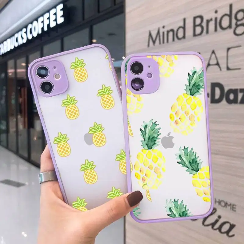 Fruit Pineapple Phone Case Matte Transparent For iPhone 12 Mini 11 Pro XR XS Max 7 8 Plus
Fruit Pineapple Phone Case Matte Transparent For iPhone 12 Mini 11 Pro XR XS Max 7 8 Plus