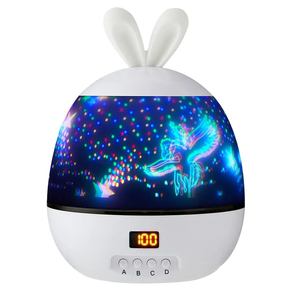 Stage Light Rabbit Shape Timing Function Dance Lamp Indoor Entertainment Party Holiday Lighting Fantastic Strobe Light Wedding
Stage Light Rabbit Shape Timing Function Dance Lamp Indoor Entertainment Party Holiday Lighting Fantastic Strobe Light Wedding