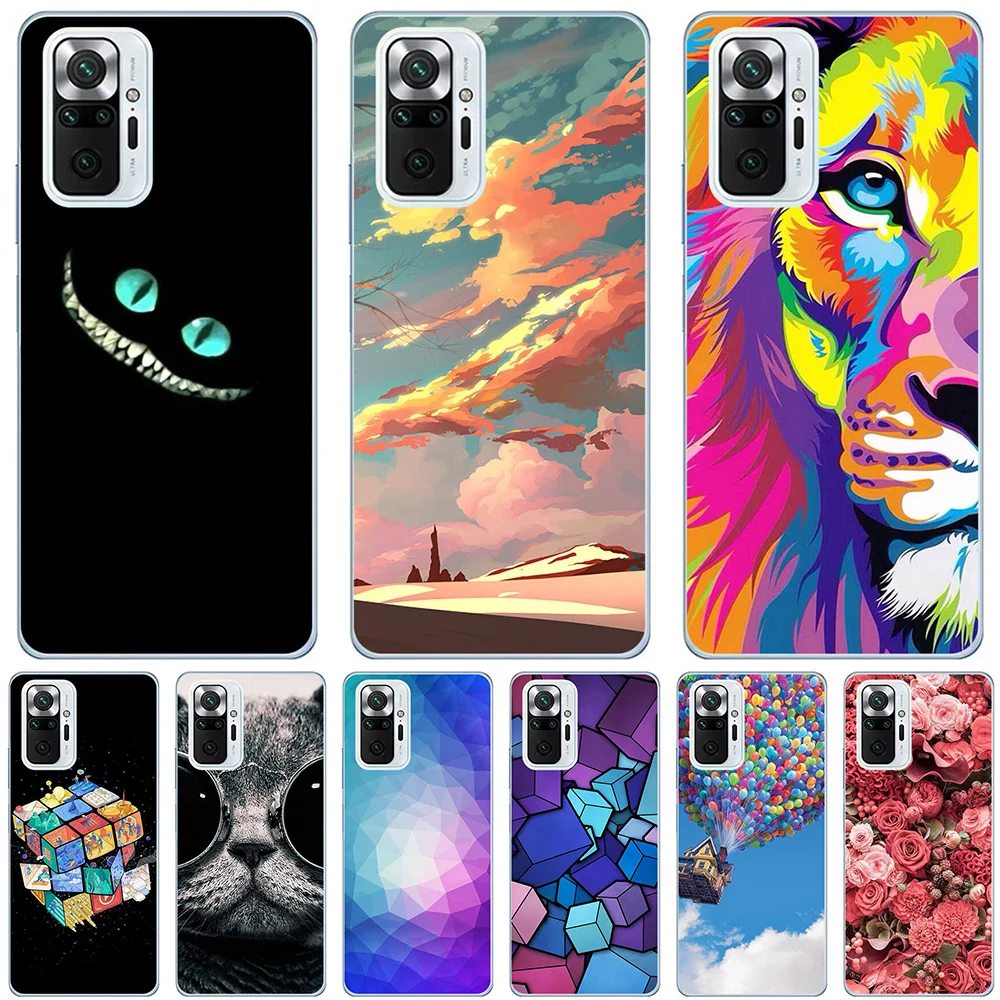 For Xiaomi Redmi Note 10 Pro Max 2021 6.67 inch Cases Silicone Soft TPU Back Cover Protective Cute Fundas Luxury Coque Bags
For Xiaomi Redmi Note 10 Pro Max 2021 6.67 inch Cases Silicone Soft TPU Back Cover Protective Cute Fundas Luxury Coque Bags