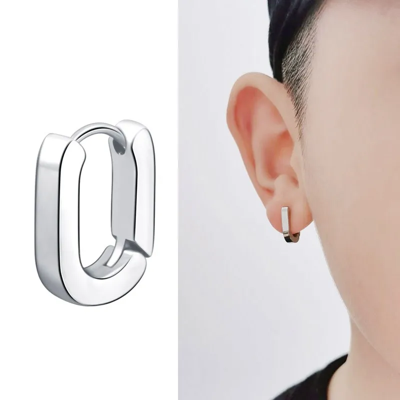 1pair New Punk U Shape Geometric Earrings black Gold color stainless steel Earrings For Women Girls Party Jewelry Gifts
1pair New Punk U Shape Geometric Earrings black Gold color stainless steel Earrings For Women Girls Party Jewelry Gifts