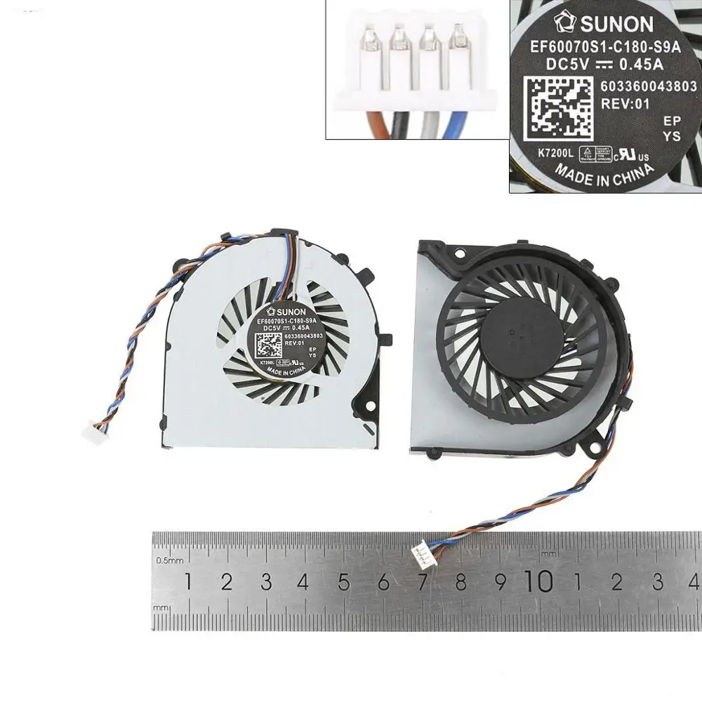 New Laptop Cooling Fan For HP 14-AC 14-AF 14-AN 14-AM 240 245 246 340 346 348 G3 G4 G5(High Copy)
New Laptop Cooling Fan For HP 14-AC 14-AF 14-AN 14-AM 240 245 246 340 346 348 G3 G4 G5(High Copy)