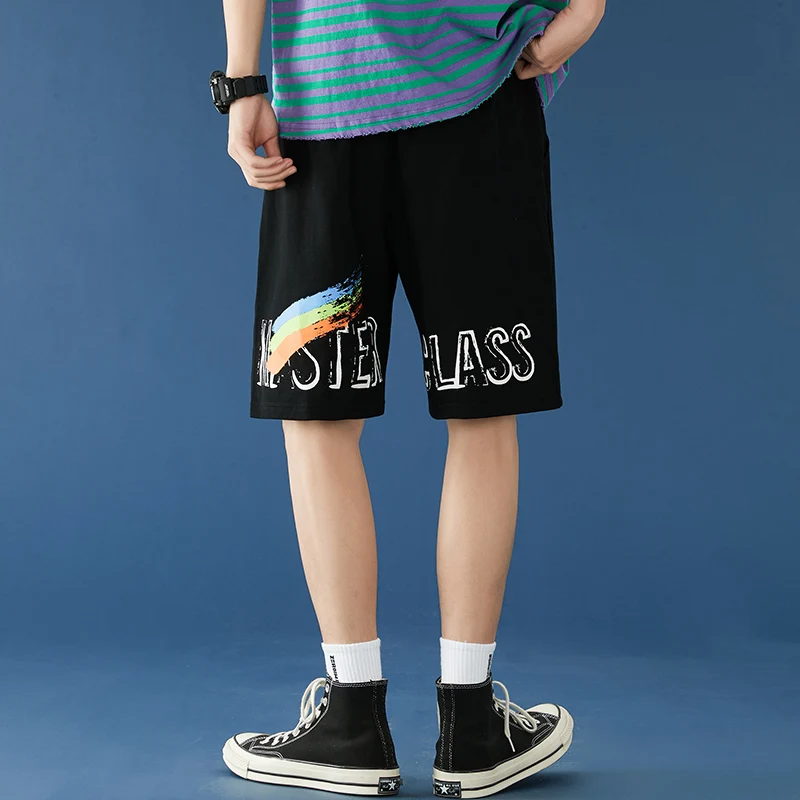 2021 New Men Loose Shorts Gyms Fitness Fashion Joggers High Quality Summer Short Pants Male Casual Beach Brand Sweatpants Black
2021 New Men Loose Shorts Gyms Fitness Fashion Joggers High Quality Summer Short Pants Male Casual Beach Brand Sweatpants Black