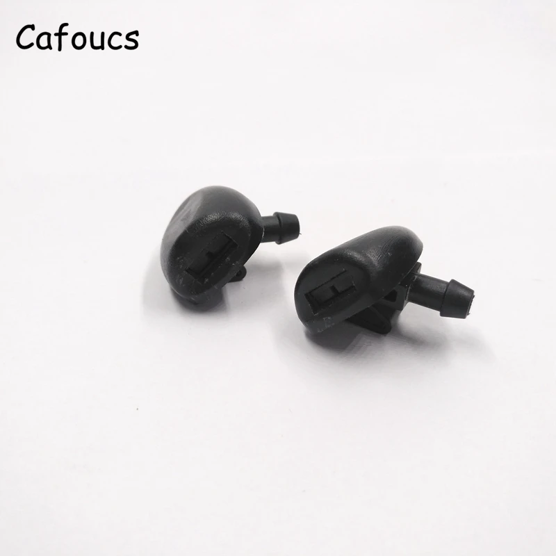 Cafoucs 2 шт./лот автомобильный Стайлинг стеклоочистителя распылитель воды сопло для Citroen C2 Peugeot 206 207 Переднее