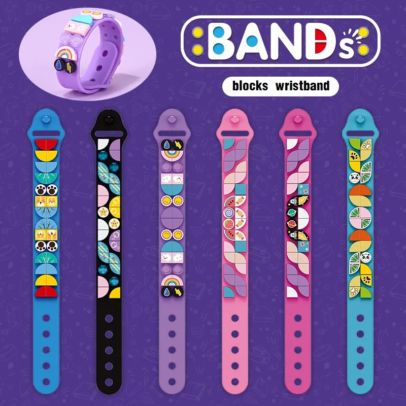 Creative Diy Dot Building Blocks Children'S Toy Bracelet Silicone Wristband Multiseries Creative Cartoon Bracelet Christmas Gift
Creative Diy Dot Building Blocks Children'S Toy Bracelet Silicone Wristband Multiseries Creative Cartoon Bracelet Christmas Gift