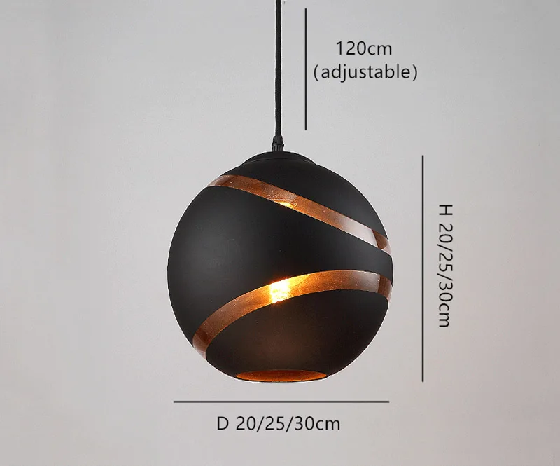 Nordic Retro Simple LED Pendant Lamp Black White Glass Ball Ceiling Light For Restaurant Cafe Store Dining Room Loft Industrial
Nordic Retro Simple LED Pendant Lamp Black White Glass Ball Ceiling Light For Restaurant Cafe Store Dining Room Loft Industrial