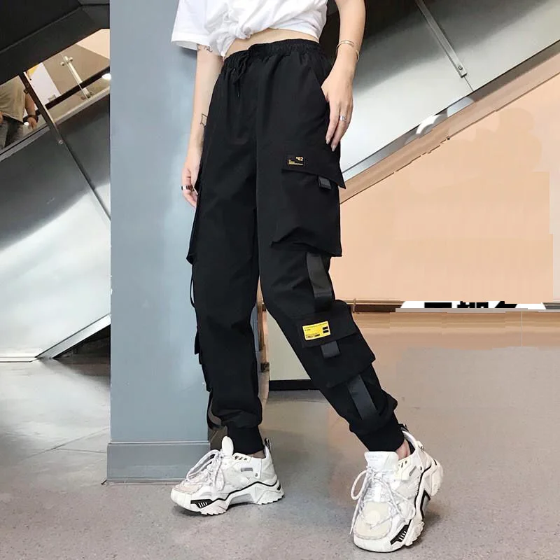 Student Pocket High Waist Hip hop Dance Cargo Pants For Women Sports Fashion Pants Trousers Sweatpants New 2020 Clothing
Student Pocket High Waist Hip hop Dance Cargo Pants For Women Sports Fashion Pants Trousers Sweatpants New 2020 Clothing