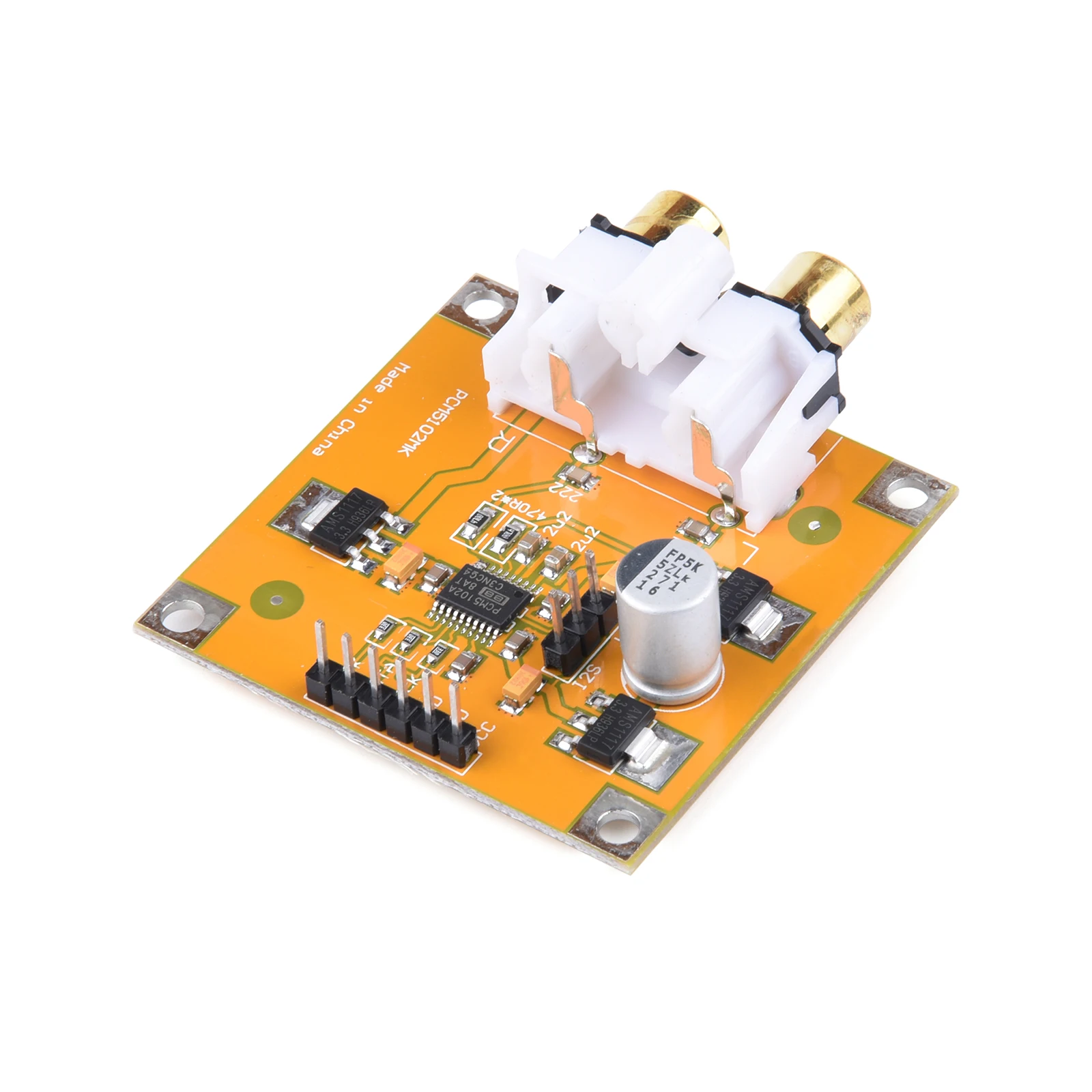 PCM5102/PCM5102A Module Parts Electronics DAC Decoder Board 32Bit 384K I2S Player Practical Video Assembled Audio
PCM5102/PCM5102A Module Parts Electronics DAC Decoder Board 32Bit 384K I2S Player Practical Video Assembled Audio