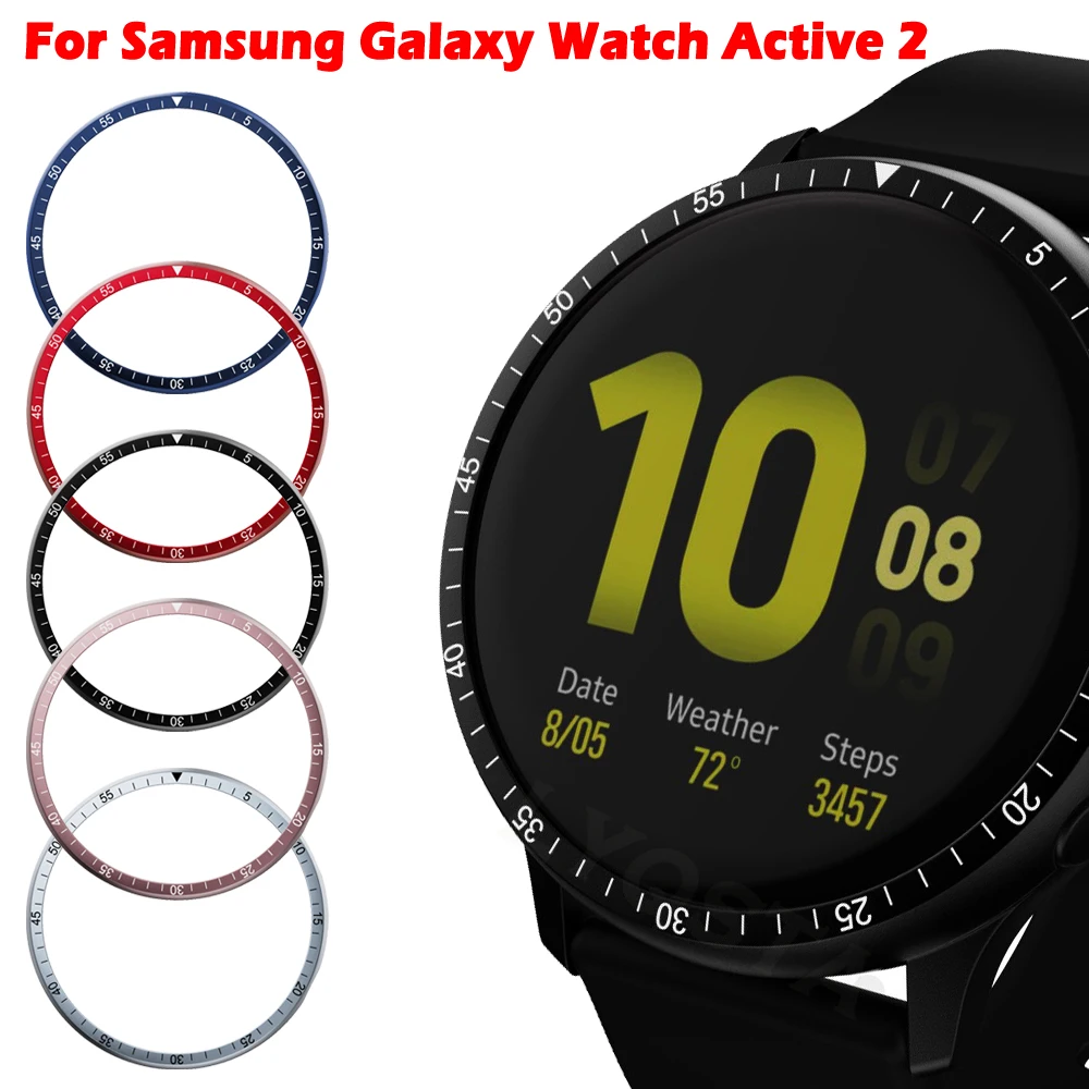 Bezel Ring For Samsung Galaxy Watch Active 2 40mm 44mm Protector Case Cover Sport Metal Bumper Active2 Accessories
Bezel Ring For Samsung Galaxy Watch Active 2 40mm 44mm Protector Case Cover Sport Metal Bumper Active2 Accessories