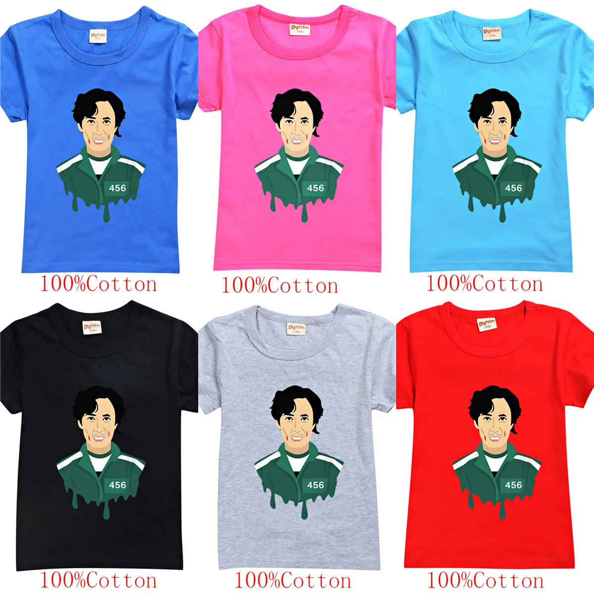 Squid Game Boys Girls T- Shirt T Shirt Shirts New Children Clothing Kids Clothes 2021 Summer Tops Sonic Tshirt Short Sleeve Gift
Squid Game Boys Girls T- Shirt T Shirt Shirts New Children Clothing Kids Clothes 2021 Summer Tops Sonic Tshirt Short Sleeve Gift
