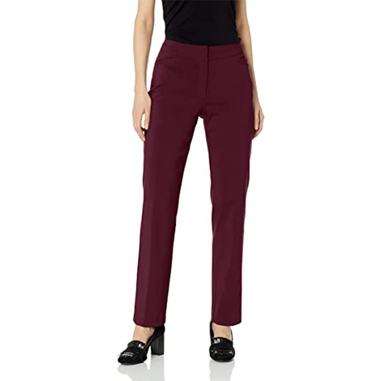 2021 Wholesale soft breathable womens slim trousers rayon full length women work wear trousers
2021 Wholesale soft breathable womens slim trousers rayon full length women work wear trousers