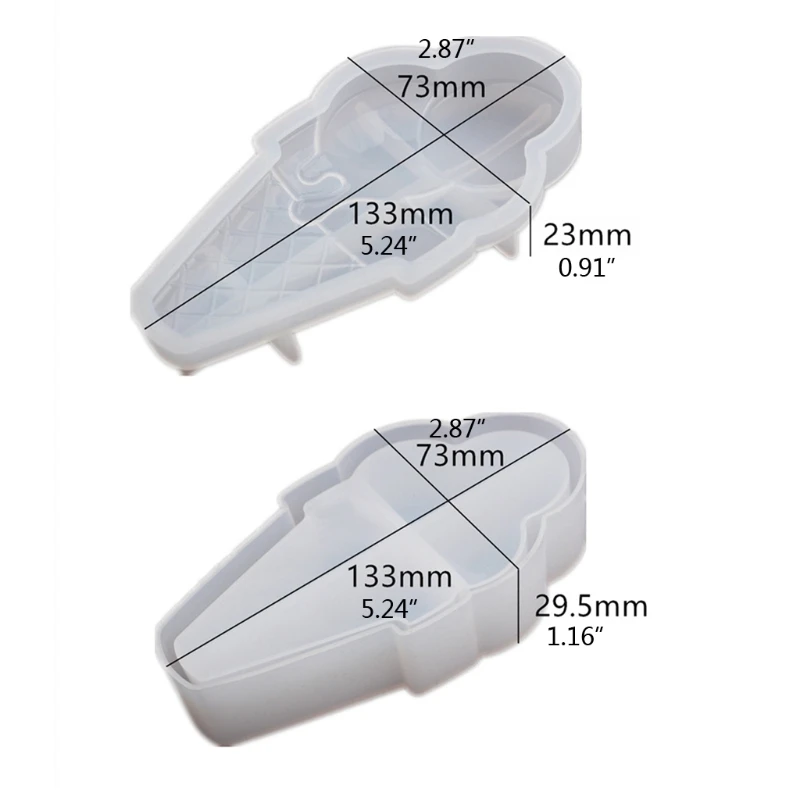 Cute Ice Cream Storage Bin with Lid Resin Mold Popsicles Jewelry Storage Box Silicone Resin Casting Mold Art Craft Tools
Cute Ice Cream Storage Bin with Lid Resin Mold Popsicles Jewelry Storage Box Silicone Resin Casting Mold Art Craft Tools