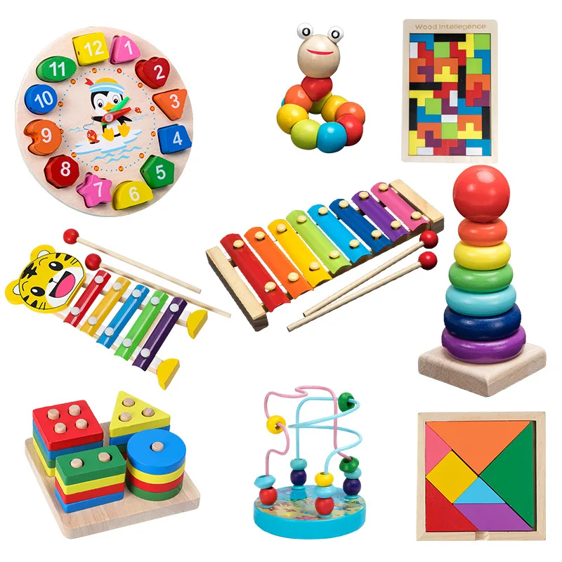 NEW Montessori Wooden Toys Childhood Learning Toy Children Kids Baby Colorful Wooden Blocks Enlightenment Educational Toy
NEW Montessori Wooden Toys Childhood Learning Toy Children Kids Baby Colorful Wooden Blocks Enlightenment Educational Toy